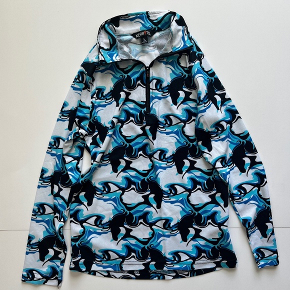 Kerrits Kids Summer Ride Ice Fil Long Sleeve Equestrian Shirt - Picture 1 of 1